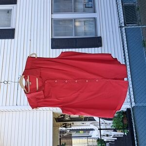 Roaman's Sleeveless Buttonup Shirt